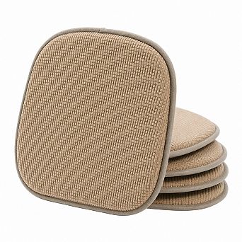 U Shaped Dining Chair Cushions Non Slip Soft Foam Seat Pads