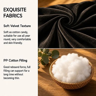 Fluffy Non Slip Chair Cushion Comfortable Durable Multi Use For Home Office Outdoor
