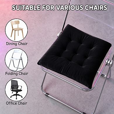 Fluffy Non Slip Chair Cushion Comfortable Durable Multi Use For Home Office Outdoor