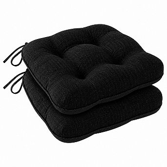 Memory Foam Dining Chair Cushions Set of 4 Non Slip Tied Comfort Pads