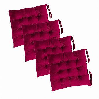 Fluffy Non Slip Chair Cushions Thick Cotton Seat Pads For Home Office Outdoor Use