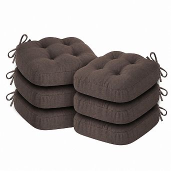 Memory Foam Dining Chair Cushions Non Slip Adjustable Height Removable Washable