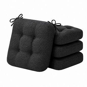 Memory Foam Dining Chair Cushions Non Slip Adjustable Height Removable Washable