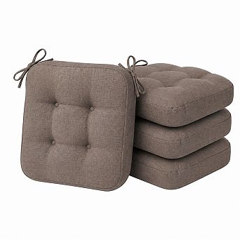 Memory Foam Dining Chair Cushions Non Slip Adjustable Height Removable Washable