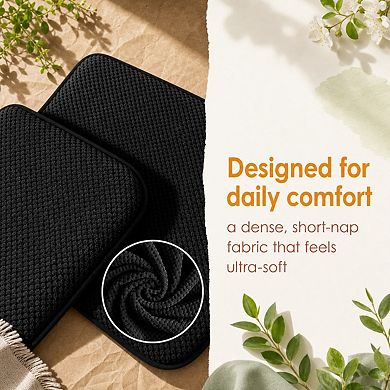 Memory Foam Chair Cushions Non Slip Soft Comfortable Durable Easy Clean For Dining Kitchen Office