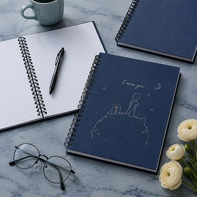 3 Pack Spiral Lined Notebooks College Ruled 160 Pages Thick Smooth Paper For Work School Travel