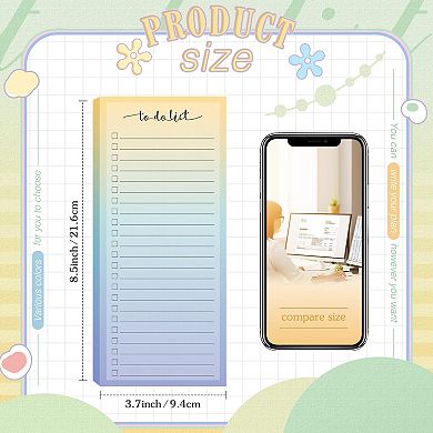 10 Pack To Do List Notepads 500 Lined Check Sheets Daily Planner Organizer