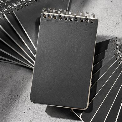 24 Pack College Ruled Memo Pads 3x5 Inches 60 Sheets Solid Colors For School Office Home