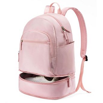 Lightweight Waterproof Gym Backpack With Shoe Compartment Wet Pocket Laptop Sleeve