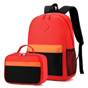 Elementary Boy Backpack Set With Insulated Lunch Bag School Travel Kit