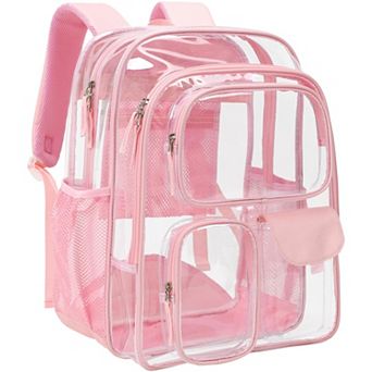 Extra Large Clear Heavy Duty Backpack For School Work Security Approved Organization