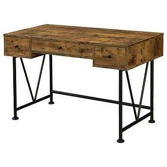 FurniFact Office Desk with Drawers Stylish Computer Desk for Home or Work