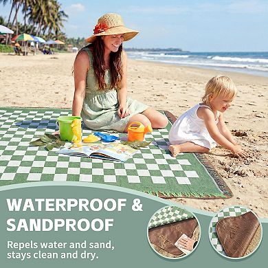 Extra Large Camping Blanket Outdoor Picnic Light Car Road Trip RV Accessories Camping