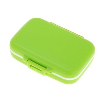 PP Single Layer Pill Box for Travel 1 pc
