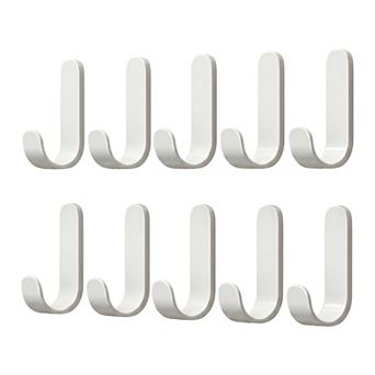 Utility Hooks 10 pc Metal Durable Hooks Wall Hooks for Hanging and Garage Organization