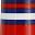 Blue White Red