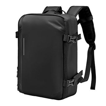 YIORTWO 35L Vacuum Compression Travel Backpack Waterproof PVC Carry On Bag With Air Pump
