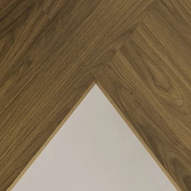 YIORTWO Fan Shaped Corner Desk with Storage Shelf Wood Side Table