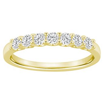 Alyson Layne 10k Gold 1/2 Carat T.W. Lab-Grown Diamond Anniversary Band Ring
