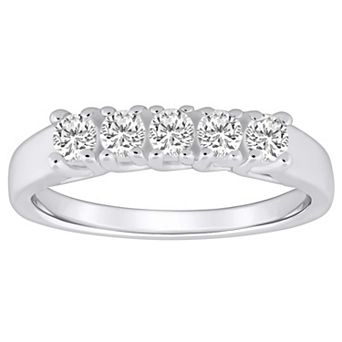 Alyson Layne 10k Gold 1/2 Carat T.W. Lab-Grown Diamond Anniversary Band Ring
