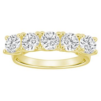 Alyson Layne 10k Gold 2 Carat T.W. Lab-Grown Diamond Prong Anniversary Band Ring
