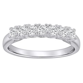 Alyson Layne 10k Gold 1/2 Carat T.W. Lab-Grown Diamond Prong Anniversary Band Ring