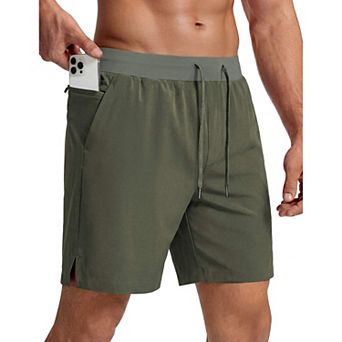 Ekouaer Inseam Swim Trunks for Men Beach Shorts with Compression Liner Lightweight Swim Shorts