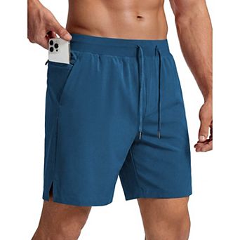 Ekouaer Inseam Swim Trunks for Men Beach Shorts with Compression Liner Lightweight Swim Shorts