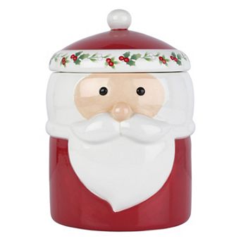 Pfaltzgraff 9-inch Santa Cookie Jar
