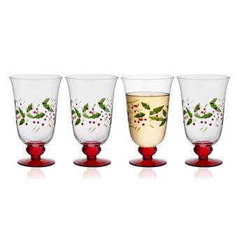 Pfaltzgraff Winterberry 4 pc 14-oz. Water Goblets Set
