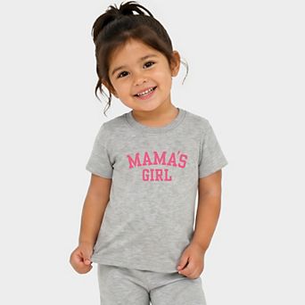 Mama's Girl Varsity - Toddler Crew Shorts Set