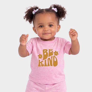 Be Kind Daisies - Infant Jogger Pant Crew Set