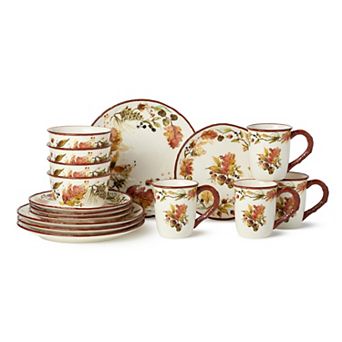 Certified International Autumn Meadows 16 pc Dinnerware Set