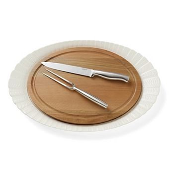 Lenox Harvest 4 pc Turkey Platter & Carving Set