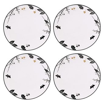 Lenox Haunted Halloween Dinner Plates Set of 4