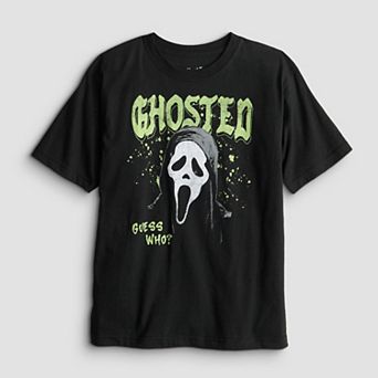 Boys 8-20 Ghostface "Ghosted, Guess Who?" Short Sleeve Graphic T-Shirt