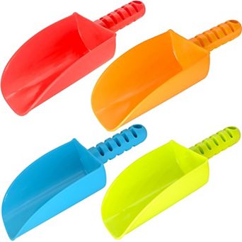 Kids Beach Sand Shovels 4 Pack Outdoor Digging Tools