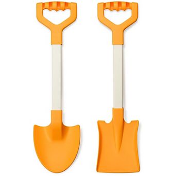 2pack Sand Beach Shovels Plastic Spades Sandbox Digging Play Gift Set