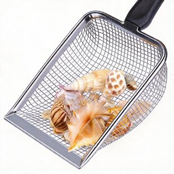 Mesh Shovel Bag Shell Sifter Sand Filter