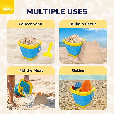 Beach Toys Sand Castle Building Kit Ages 1-12 Sandbox