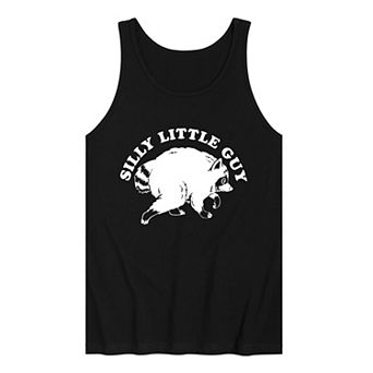Men's "Silly Little Guy" Jimothy the Raccoon Graphic Tank Top