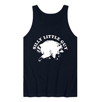 Men's "Silly Little Guy" Jimothy the Raccoon Graphic Tank Top