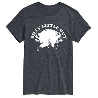 Men's "Silly Little Guy" Jimothy the Raccoon Short Sleeve Graphic T-Shirt