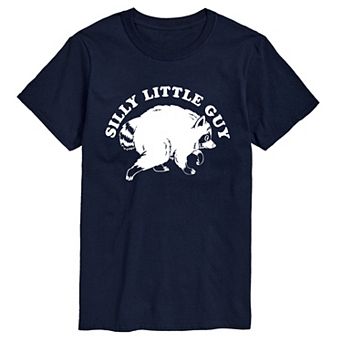 Men's "Silly Little Guy" Jimothy the Raccoon Short Sleeve Graphic T-Shirt