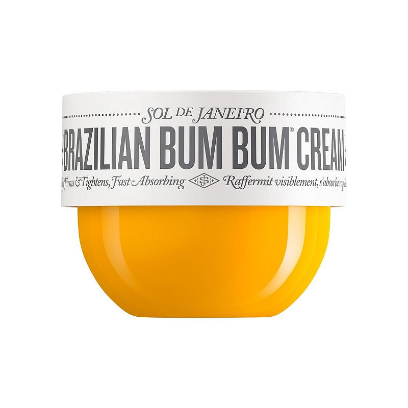 Sol de Janeiro Brazilian Bum Bum Visibly Firming Refillable Body Cream with Caffeine-Rich Guarana, 2.5 Oz
