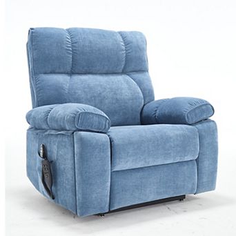 Merax Oversized Dual Motor Power Lift Recliner Chair with Massage & Lumbar Heat