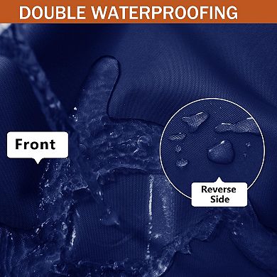 4 Pack Water Resistant Patio Seat Cushions UV Resistant Comfortable Durable