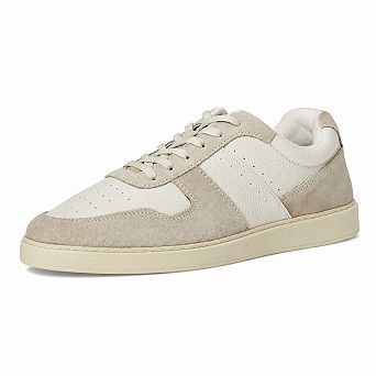 Men's Beige White Casual Sneakers