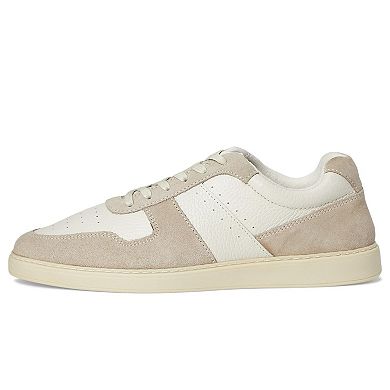 Men's Beige White Casual Sneakers