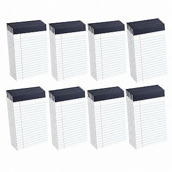 48 Pack Bulk Legal Pads College Ruled Perforated Lined Writing Memo Pads For Office Home School